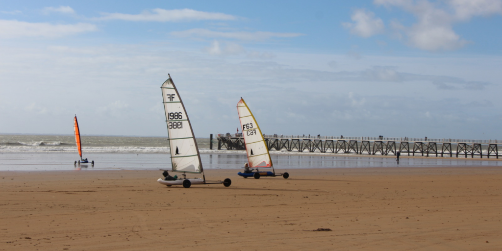 char à voile